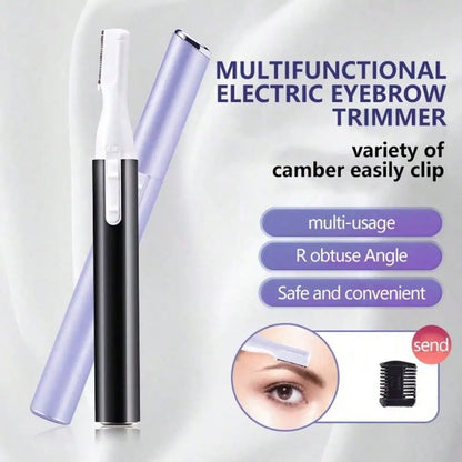 Electric/Battery Eyebrow Trimmer – Women’s Hair Removal Grooming Tool
