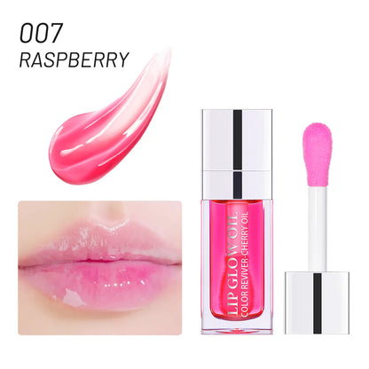 Moisturizing Lip Oil Gloss – Plumping & Hydrating Pink Balm