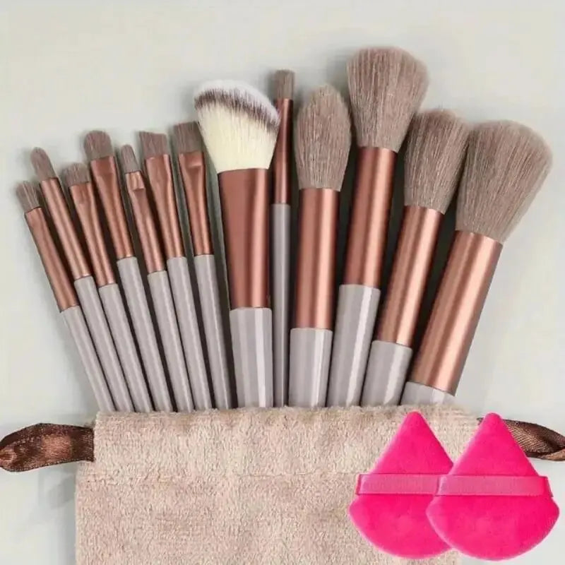 Professional Makeup Brush Set – Soft Fluffy Face & Eye Tools