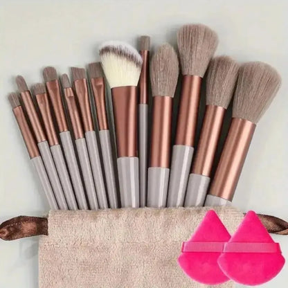 Professional Makeup Brush Set – Soft Fluffy Face & Eye Tools