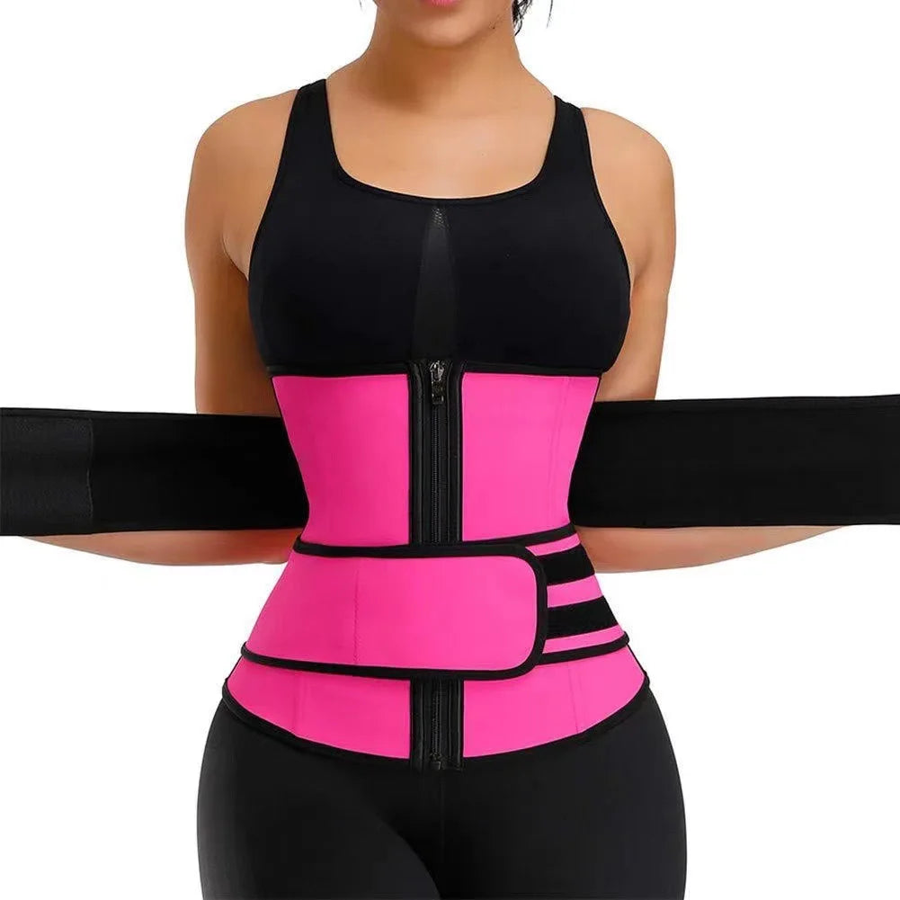 Waist Trainer Slimming Belt – Body Shaper & Fat Burning Cincher