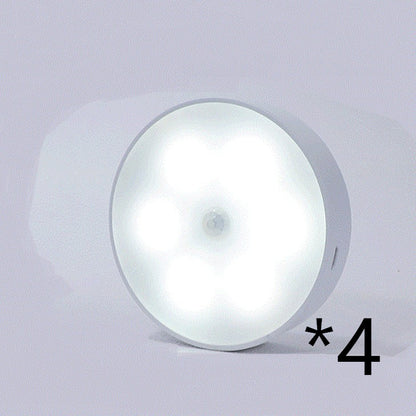 USB Rechargeable Motion Sensor LED Puck Light