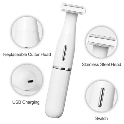 Electric Multifunctional Eyebrow Trimmer For Men And Women