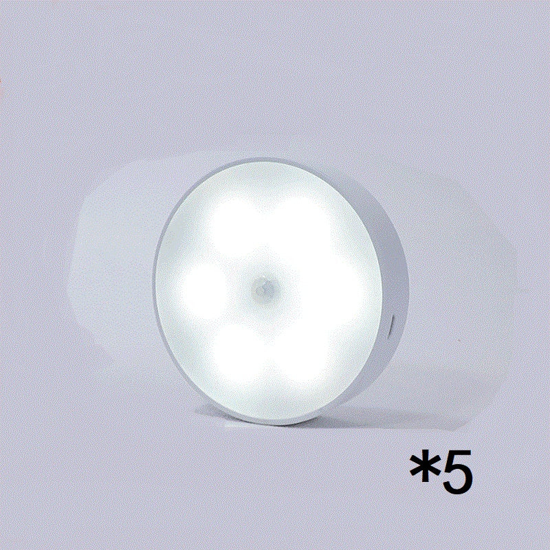 USB Rechargeable Motion Sensor LED Puck Light
