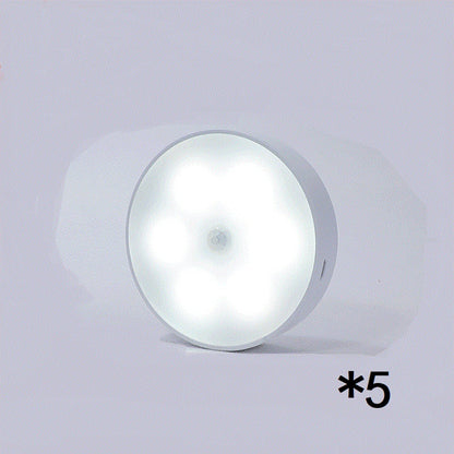 USB Rechargeable Motion Sensor LED Puck Light