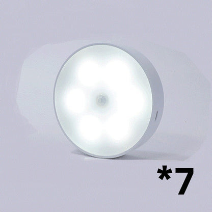 USB Rechargeable Motion Sensor LED Puck Light